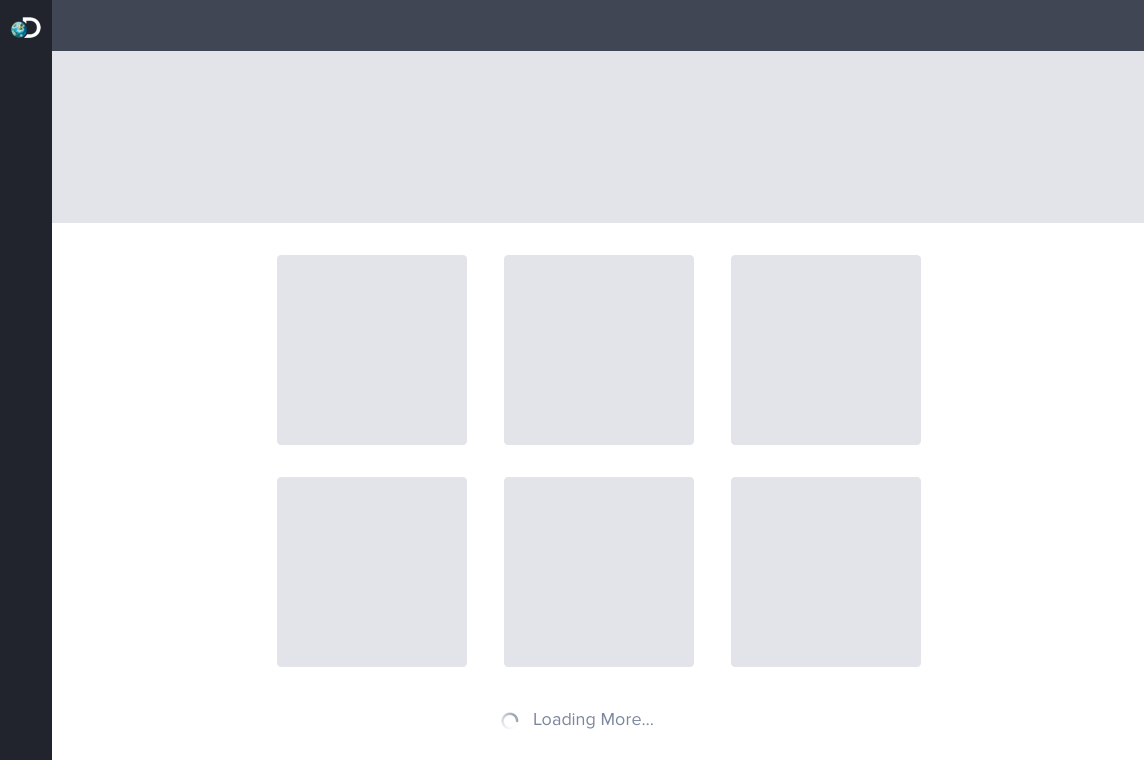 Figure: Example spinner while more rows load